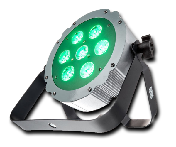 Projecteur LED Showtec Compact PAR 7 Q4 location dj vosges 88